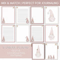 cute gnome journal paper writing paper set